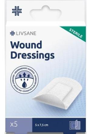 Produktbild Livsane Sterile Wound Dressings (5 x)