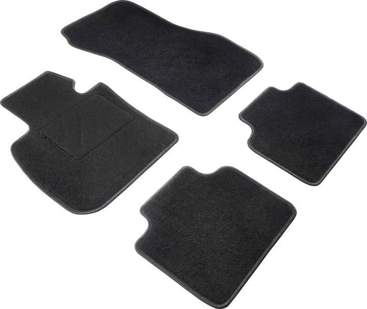 Actual product image Walser Floor mats for BMW 2 Active Tourer 11/2013-2021 (2 front mats + 2 rear mats)