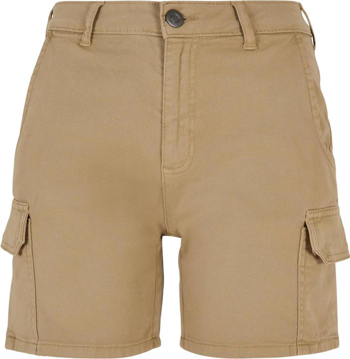 Actual product image Urban Classics Ladies High Waist Cargo Shorts (33)