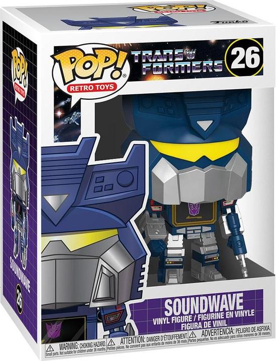 Actual product image Funko POP! - Transformers: Soundwave