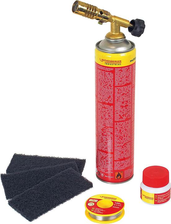 Image du produit Rothenberger Industrial Rofix Set 1800 Fer à souder à gaz 650 °C 150 min