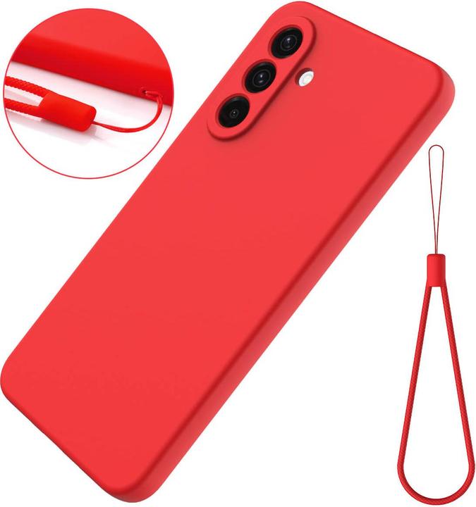 Produktbild Cover-Discount Galaxy A57 Silikon Gummi Hülle mit Riemen (Samsung Galaxy A57)