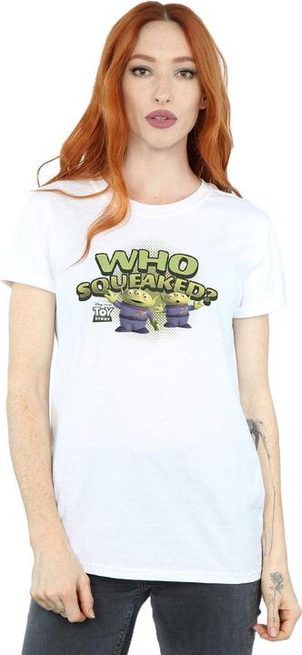 Image du produit Disney - T-shirt TOY STORY WHO SQUEAKED? - Femme (XL)