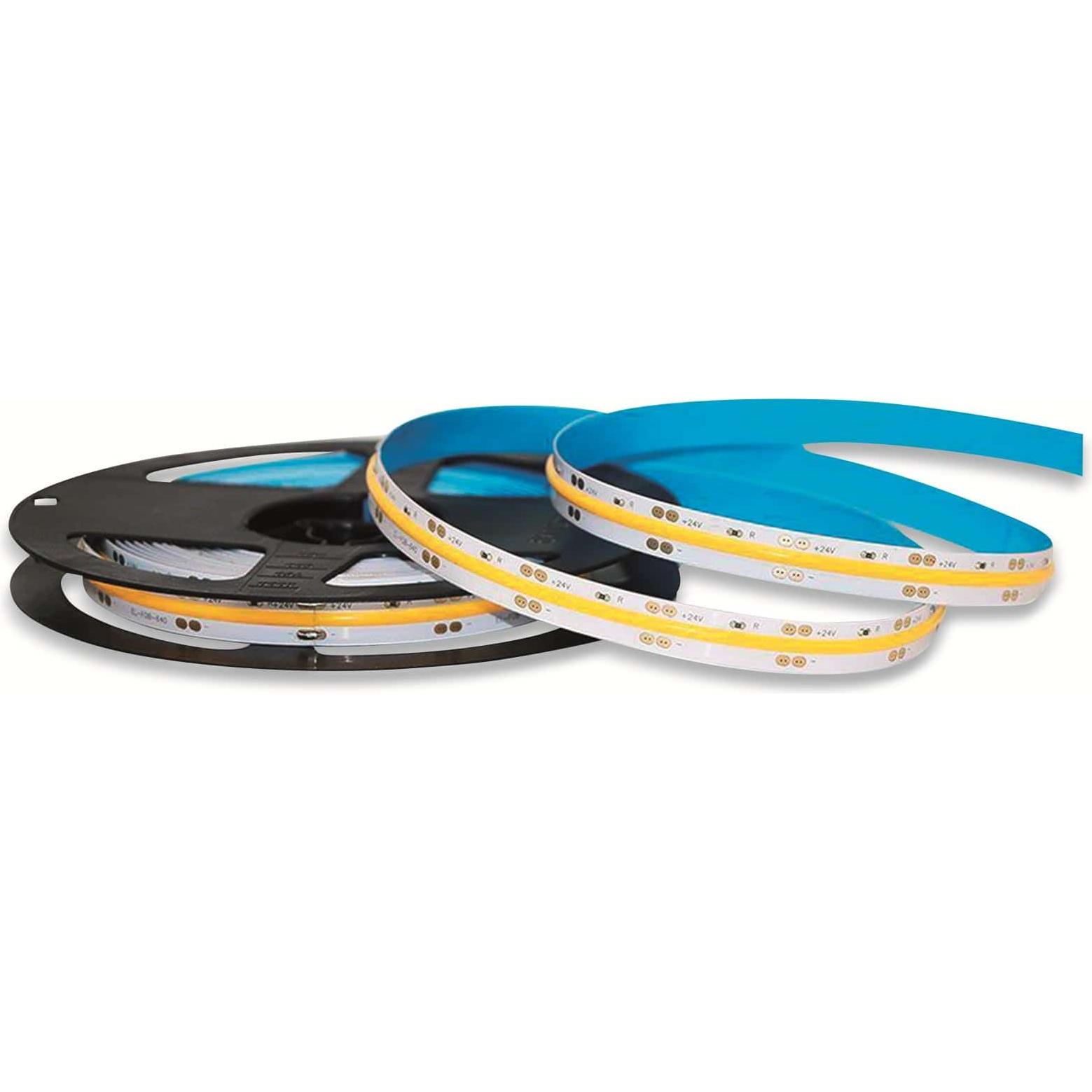 V-TAC, LED Streifen, LED-Strip VT-COB 521, 5m IP20, 24 V, 90RA, 4000K (Neutralweiss, 500 cm, Indoor)