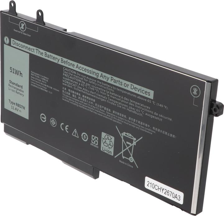 Produktbild AccuCell Akku Dell Latitude 5401, 5501 (4470 mAh)