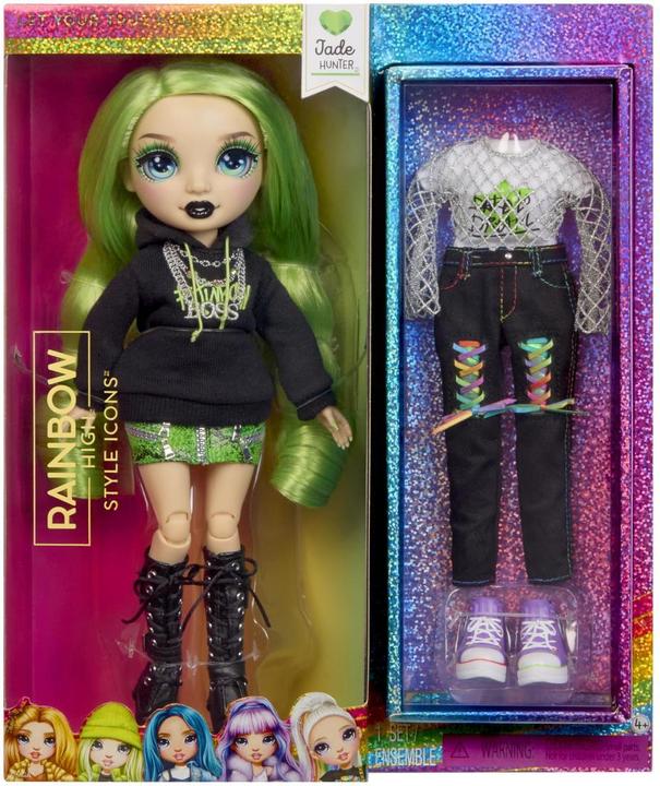 MGA Rainbow High Style Icons Fashion Dolls Jade doll