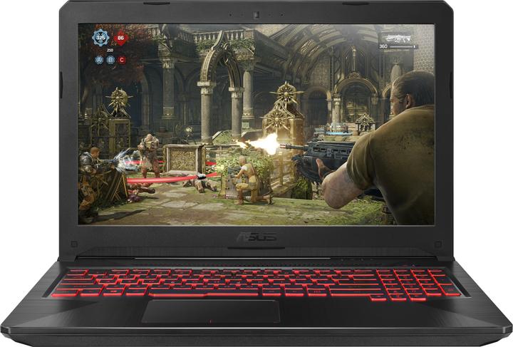 Produktbild ASUS TUF Gaming FX504GD-E4320T (15.60", 256 GB, 16 GB, CH, Intel Core i7-8750H)