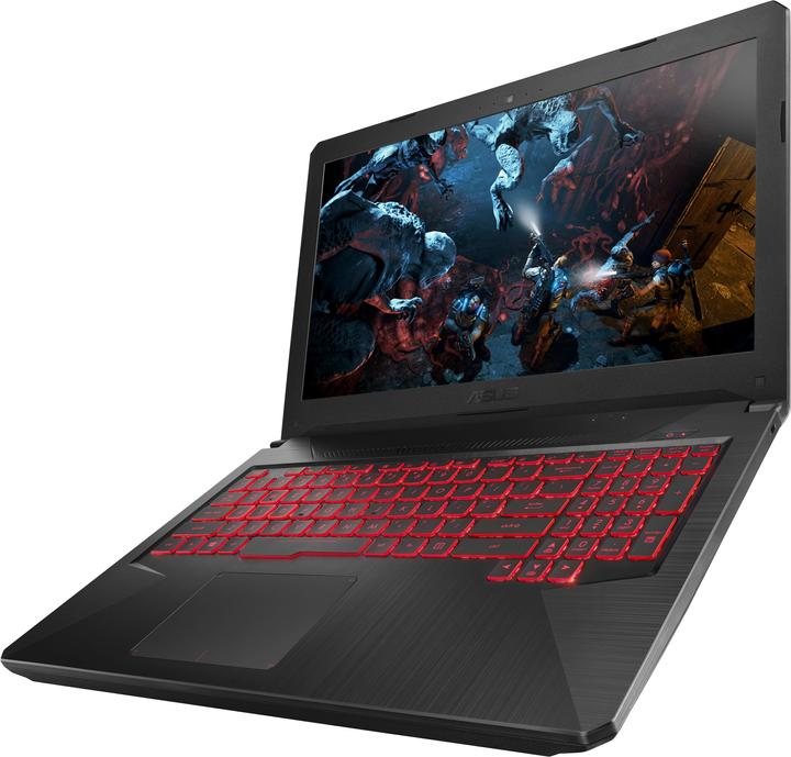 Produktbild ASUS TUF Gaming FX504GD-E4320T (15.60", 256 GB, 16 GB, CH, Intel Core i7-8750H)