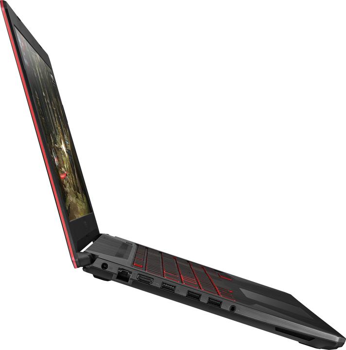 Produktbild ASUS TUF Gaming FX504GD-E4320T (15.60", 256 GB, 16 GB, CH, Intel Core i7-8750H)