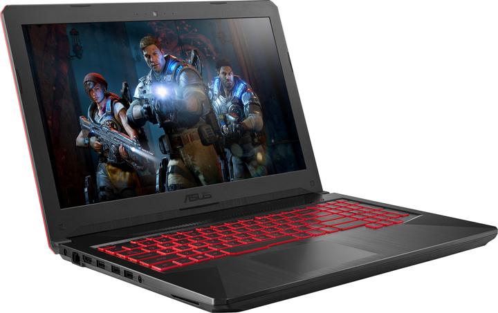 Produktbild ASUS TUF Gaming FX504GD-E4320T (15.60", 256 GB, 16 GB, CH, Intel Core i7-8750H)