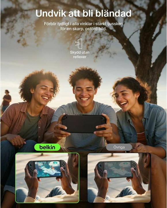 Immagine prodotto Belkin Protezione dello schermo in vetro temperato antiriflesso (Switch 2)