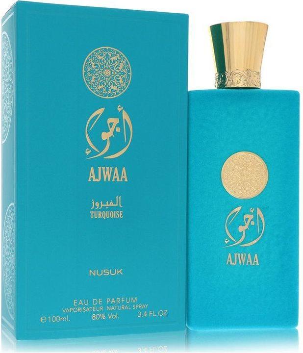 Nusuk Ajwa Turquoise Eau De Parfum 100 Ml (Eau de Parfum, 100 ml)