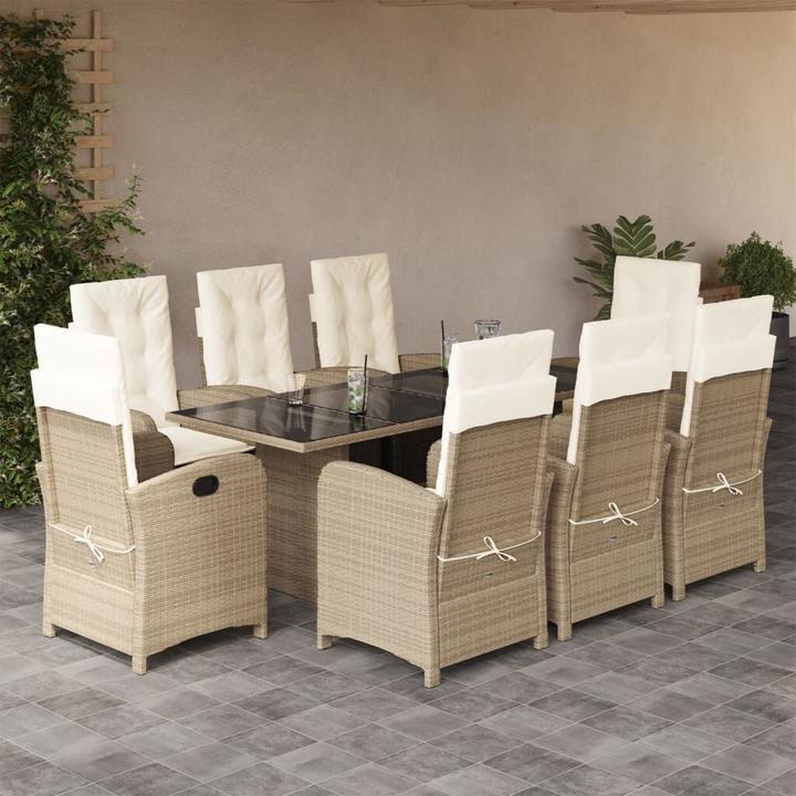 Produktbild vidaXL Garten Essgruppe (190 x 80 x 74 cm)