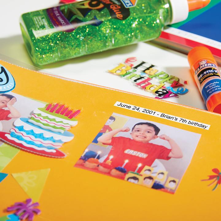 Produktbild Dymo Strip D1 6mm x 7m, black on white (0.60 cm, Weiss)