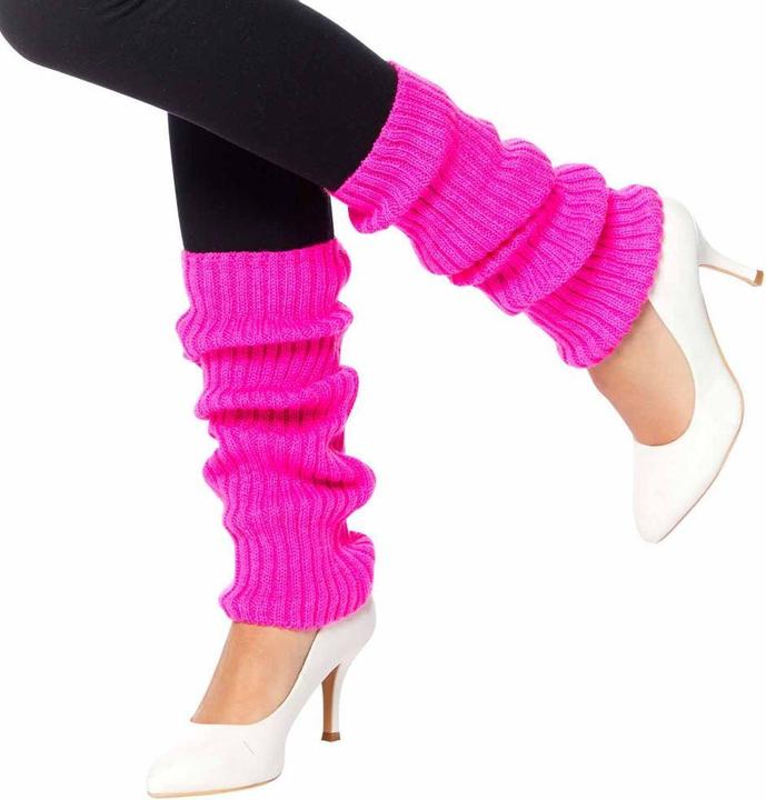 Produktbild Amscan Lange Beinstulpen für Damen neon-pink