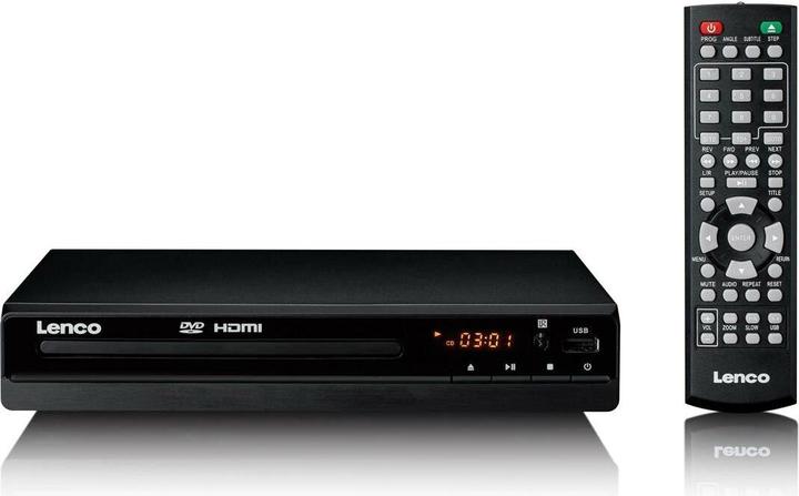 Lenco DVD-Player DVD-121BK USB, mit HDMI, LED Display (DVD Player)
