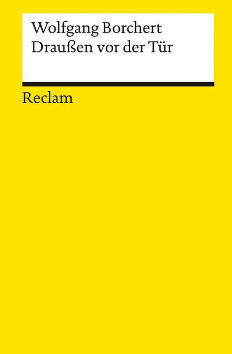 Immagine prodotto Draussen vor der Tür (Tedesco, Wolfgang Borchert, 2023)