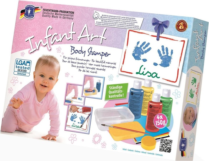 Actual product image Feuchtmann Infant Art Body Stamper