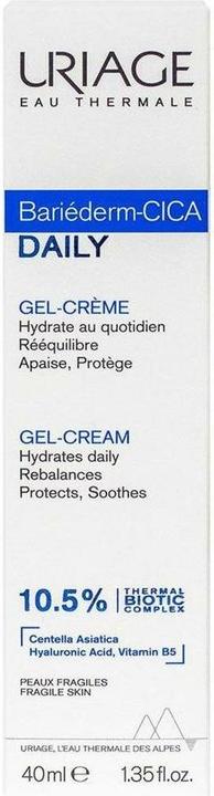 Actual product image Uriage Bariéderm Cica-Daily Gel-Crème (40 ml, Day cream)
