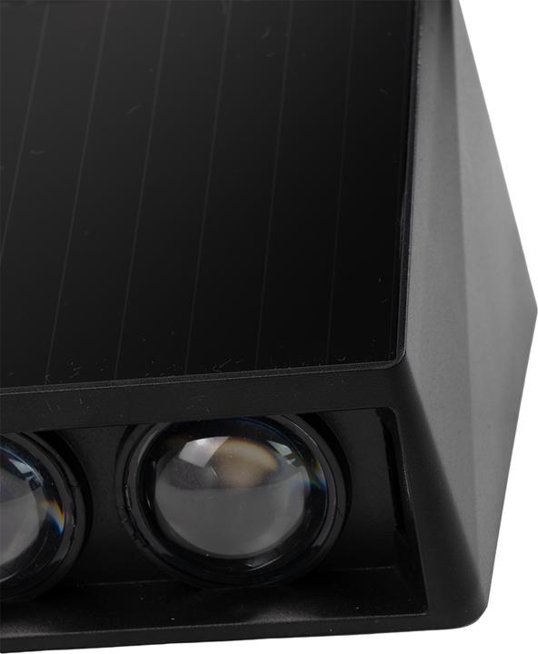 Produktbild Luxula Solar Wandleuchte Up/Down, 2-flg, CCT, IP54 (30 lm, IP54)