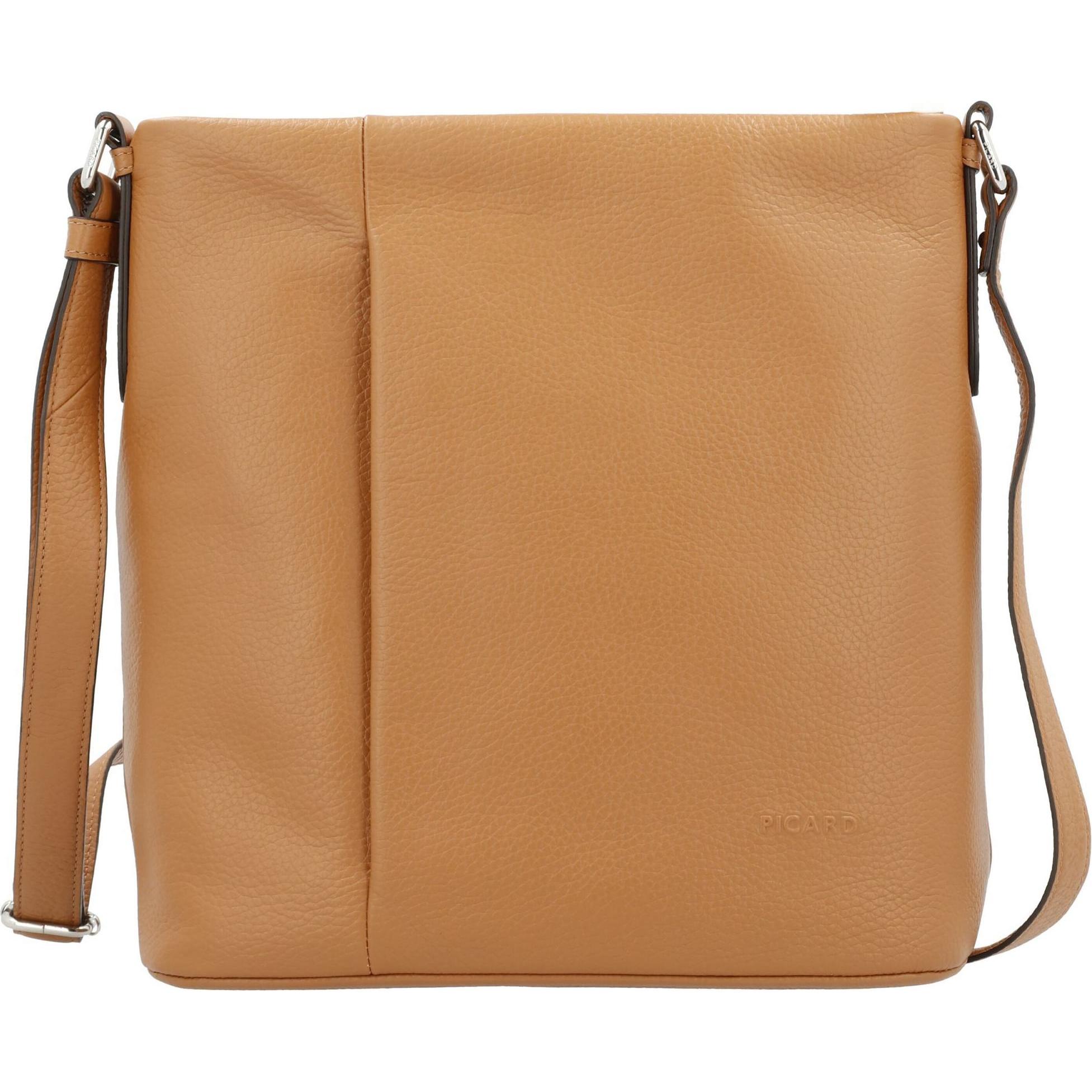 Picard, Handtasche, Schultertasche Pure, Braun