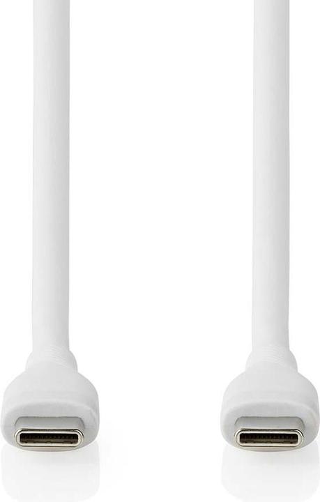 Produktbild Nedis USB-Kabel | USB 2.0 | USB-C™ Stecker | USB-C™ Stecker | 60 W | 480 Mbps | Vernickelt | 1.50 m (1.50 m, USB 2.0, 60 W)