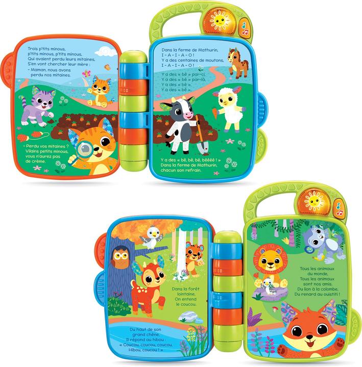 Immagine prodotto VTech Livre A Comptines Des P'Tits L (Francese)