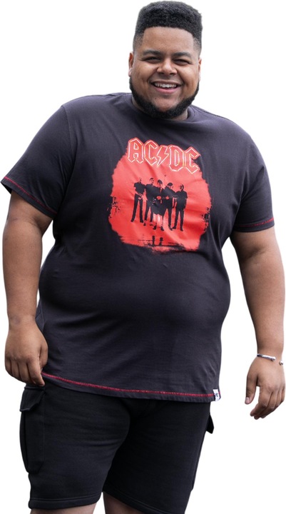 Actual product image DUKE Mens D555 Uxbridge AC/DC Kingsize T-Shirt (4XL)