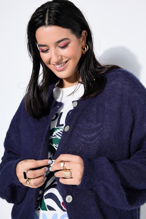 Produktbild Studio Untold Strickjacke, Straight Shape, Kuschelstrick (50, 52)