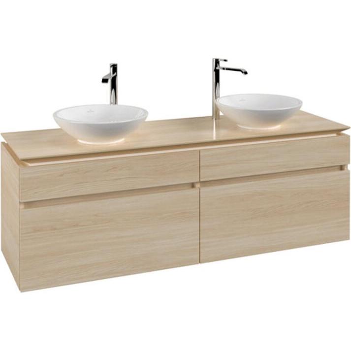 Villeroy & Boch, Waschbeckenunterschrank, Legato Waschtischunterschrank B600, 1600x550x500mm, 2 Waschtische (160 x 50 x ...