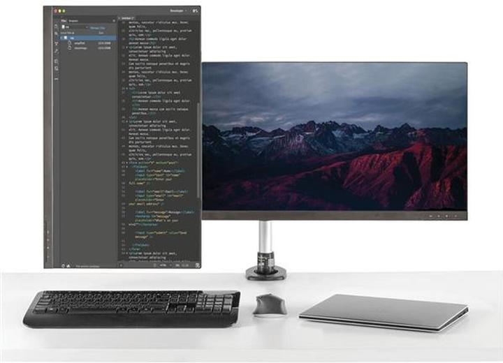 Productafbeelding StarTech Dubbele Monitorbevestiging - Stapelbaar (Tabel, 30", 9 kg)