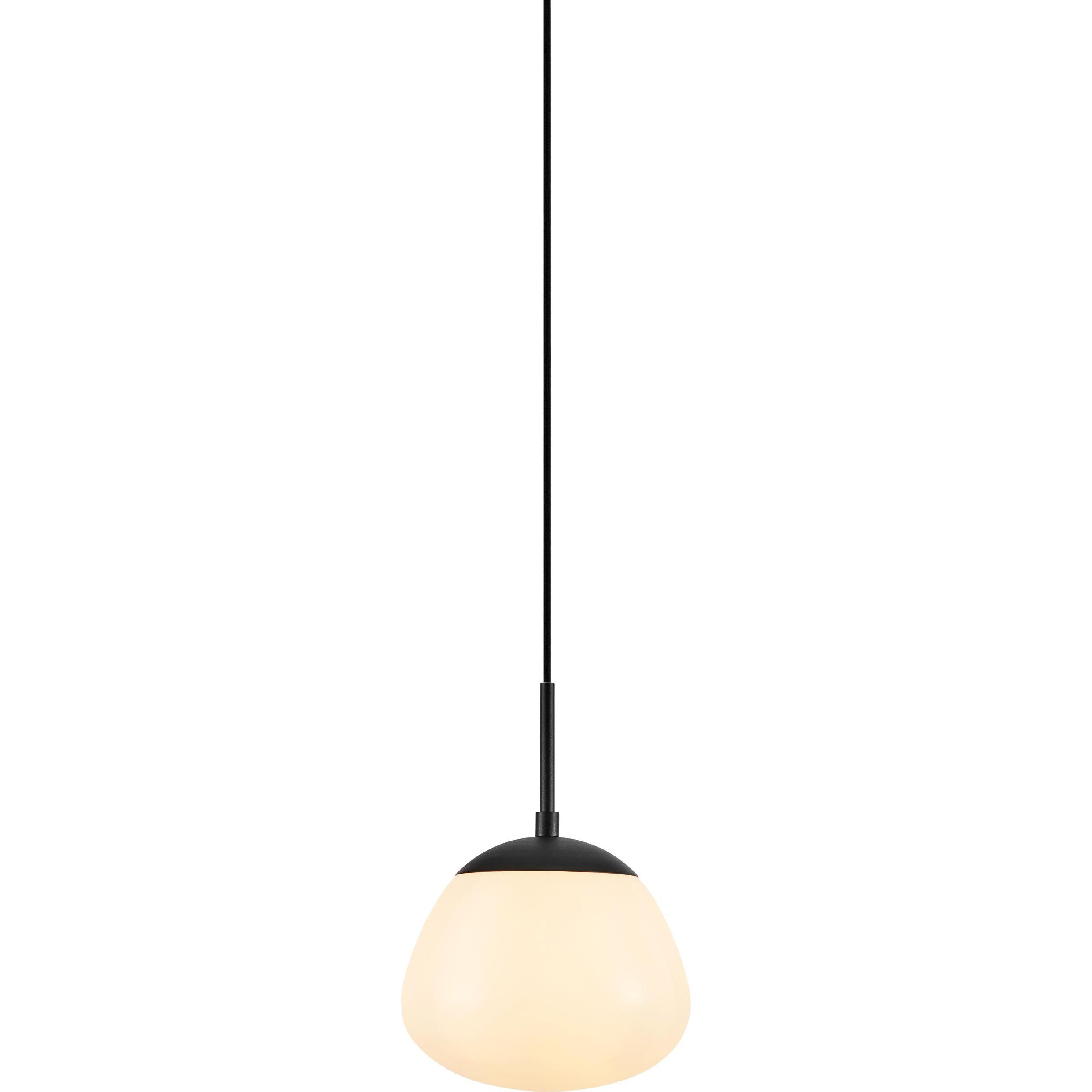Markslöjd, Lampada a sospensione, RISE Pendant 1L White/Black Small