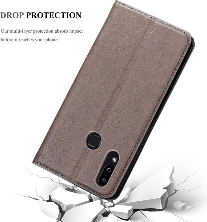 Actual product image Cadorabo Book Invisible Magnet Cover (Samsung Galaxy A10s)