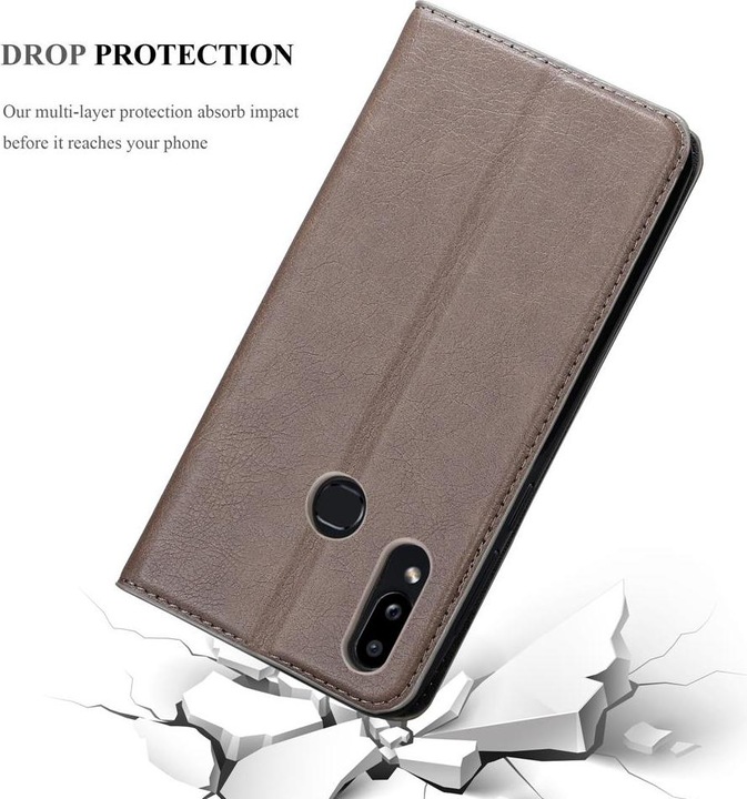 Actual product image Cadorabo Book Invisible Magnet Cover (Samsung Galaxy A10s)