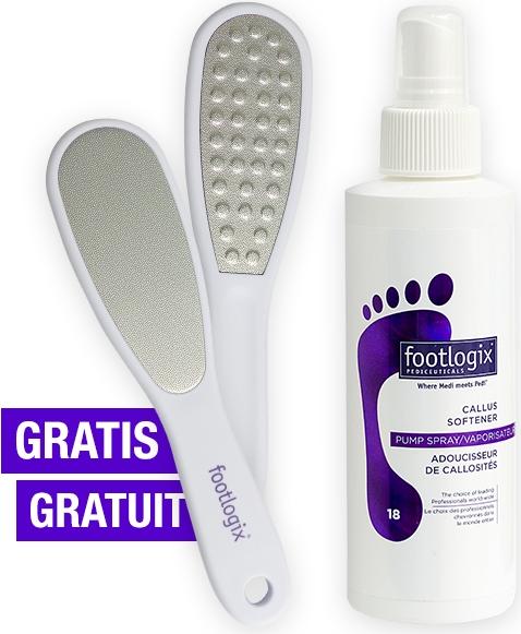 Produktbild Footlogix Callus Softener 18 inkl. GRATIS Footfile (200 ml)