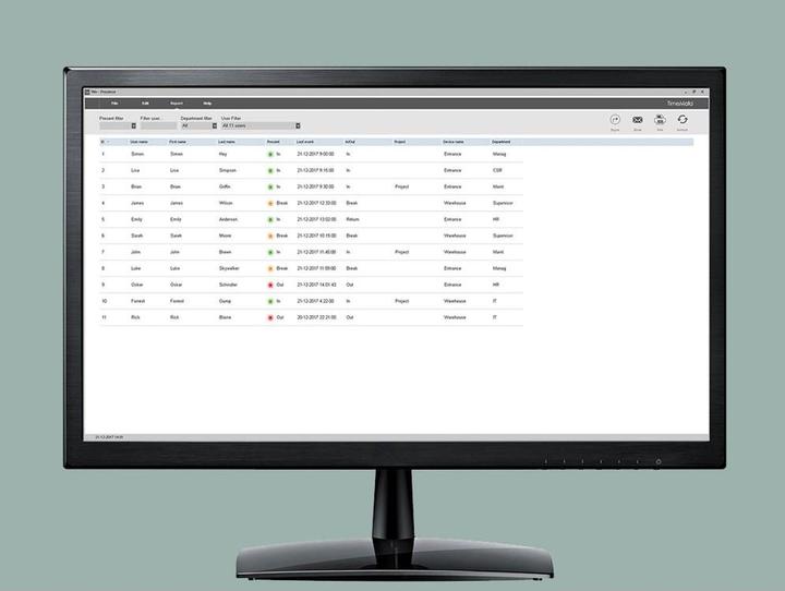 Actual product image Safescan TimeMoto PC Plus Software