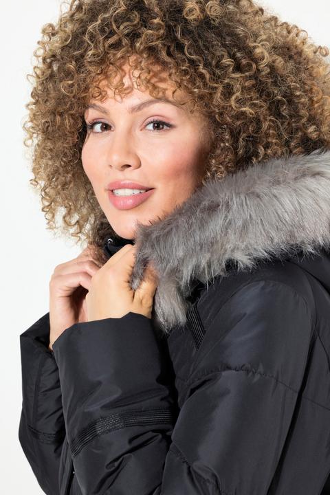 Produktbild Ulla Popken HYPRAR Funktions-Steppjacke, wasserabweisend, Kapuze (46, 48)
