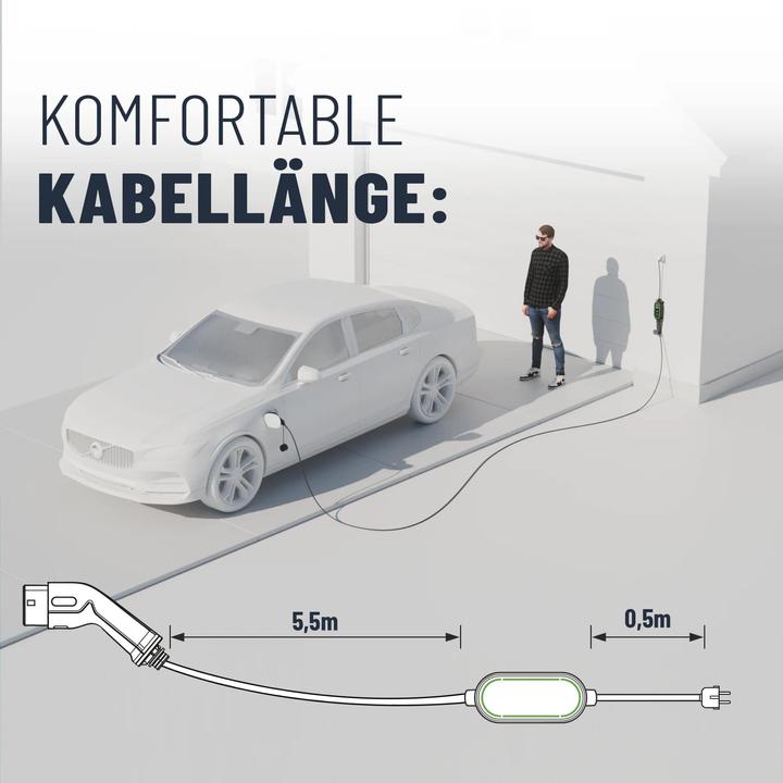 Produktbild Absina EV Ladekabel (CEE 7/7, 3.70 kW, 16 A, 6 m)