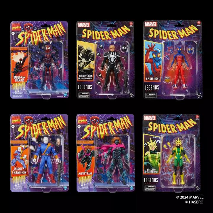Immagine prodotto Hasbro Spider-Man Marvel Legends Retro Agent Venom (Flash Thompson)