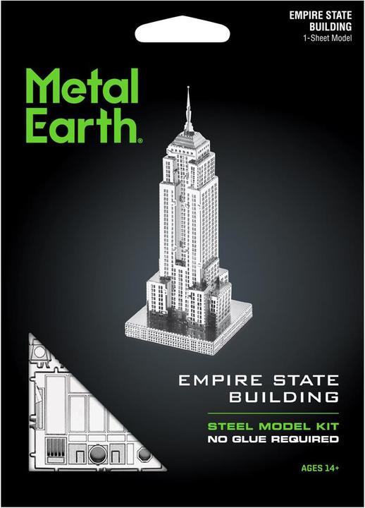 Actual product image Metal Earth Empire State Building