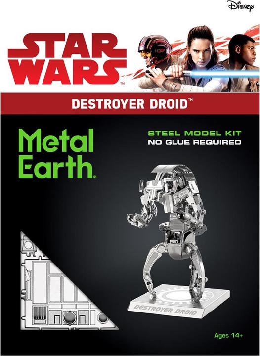 Actual product image Metal Earth Destroyer Droid
