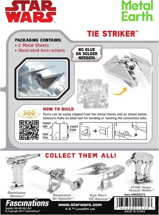 Image du produit Metal Earth TIE Striker