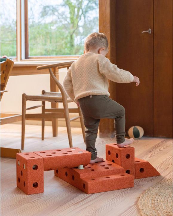 Actual product image Modu Explorer Set - Building Set Balance Toy, Slider, Seesaw