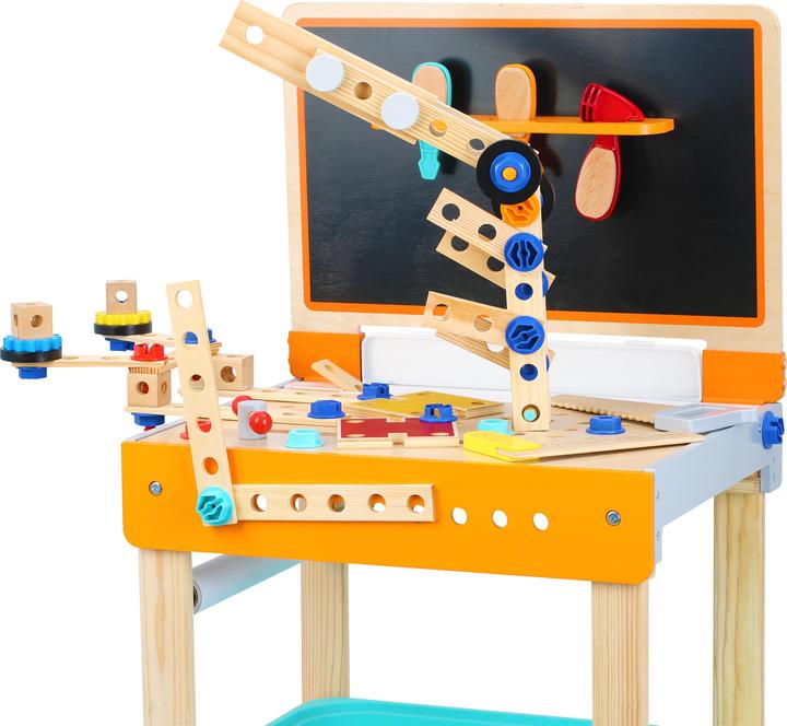 Actual product image small foot Workbench with painting table
