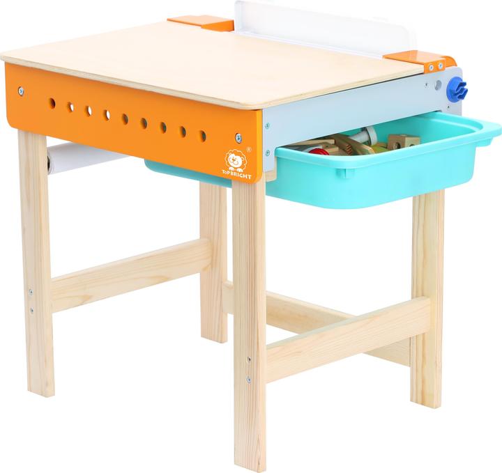 Actual product image small foot Workbench with painting table