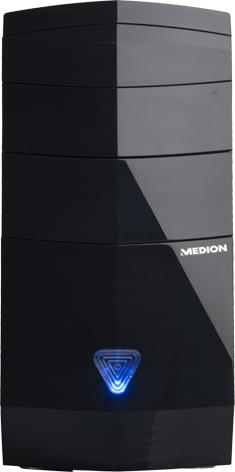 Actual product image Medion Akoya P5316 G (128 GB, 8 GB, Intel Core i7-4770, GeForce GTX 760)