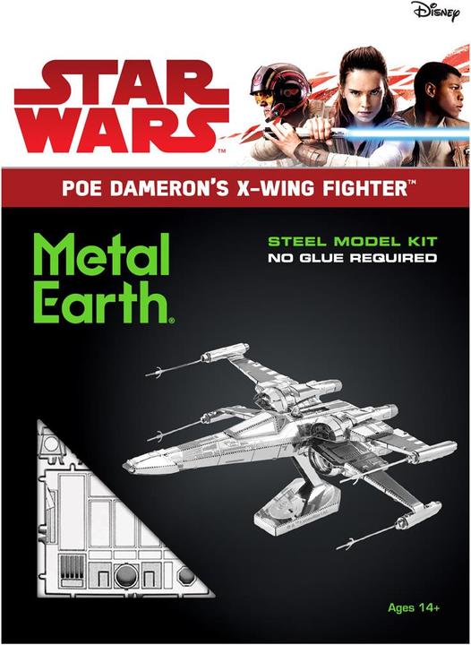 Image du produit Metal Earth Le chasseur X-Wing de Poe Dameron