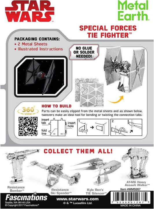 Produktbild Metal Earth Special Forces TIE Fighter