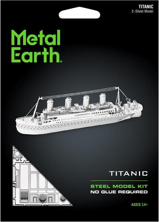 Image du produit Metal Earth Bateau Terre-Métal Titanic édition argentée