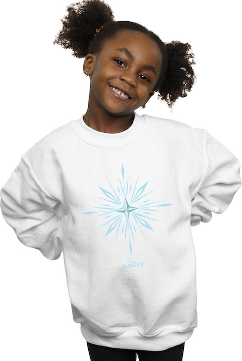 Immagine prodotto Disney Frozen 2 Elsa Signature Snowflake Felpa Ragazze (140, 146)